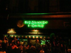 St Patricks day in Montevideo