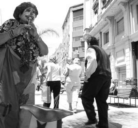 Clown in Montevideo
